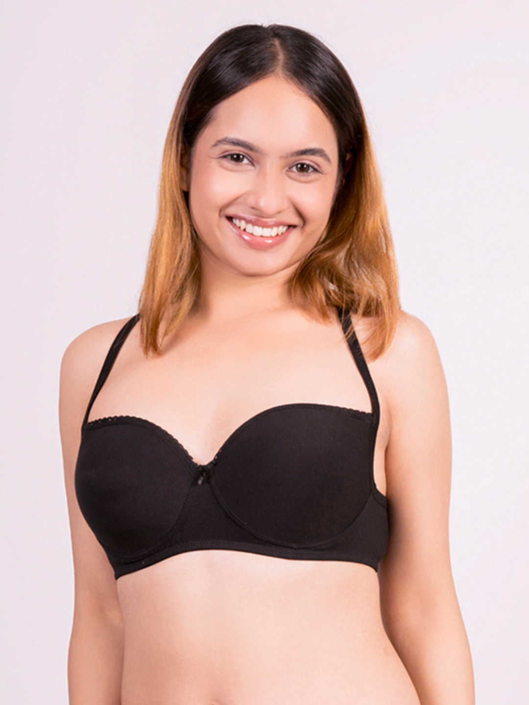 revoue balconette padded medium coverage wirefree bra