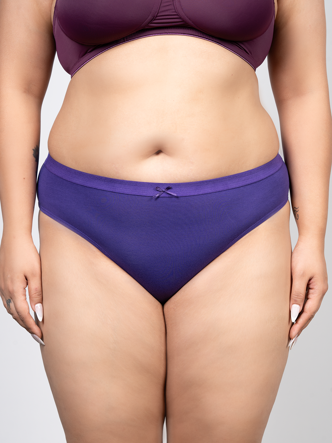 revoue modern low waist no marks cotton bikini panty