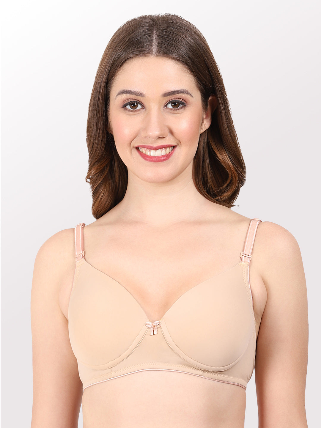 revoue premium padded wirefree full coverage t-shirt bra