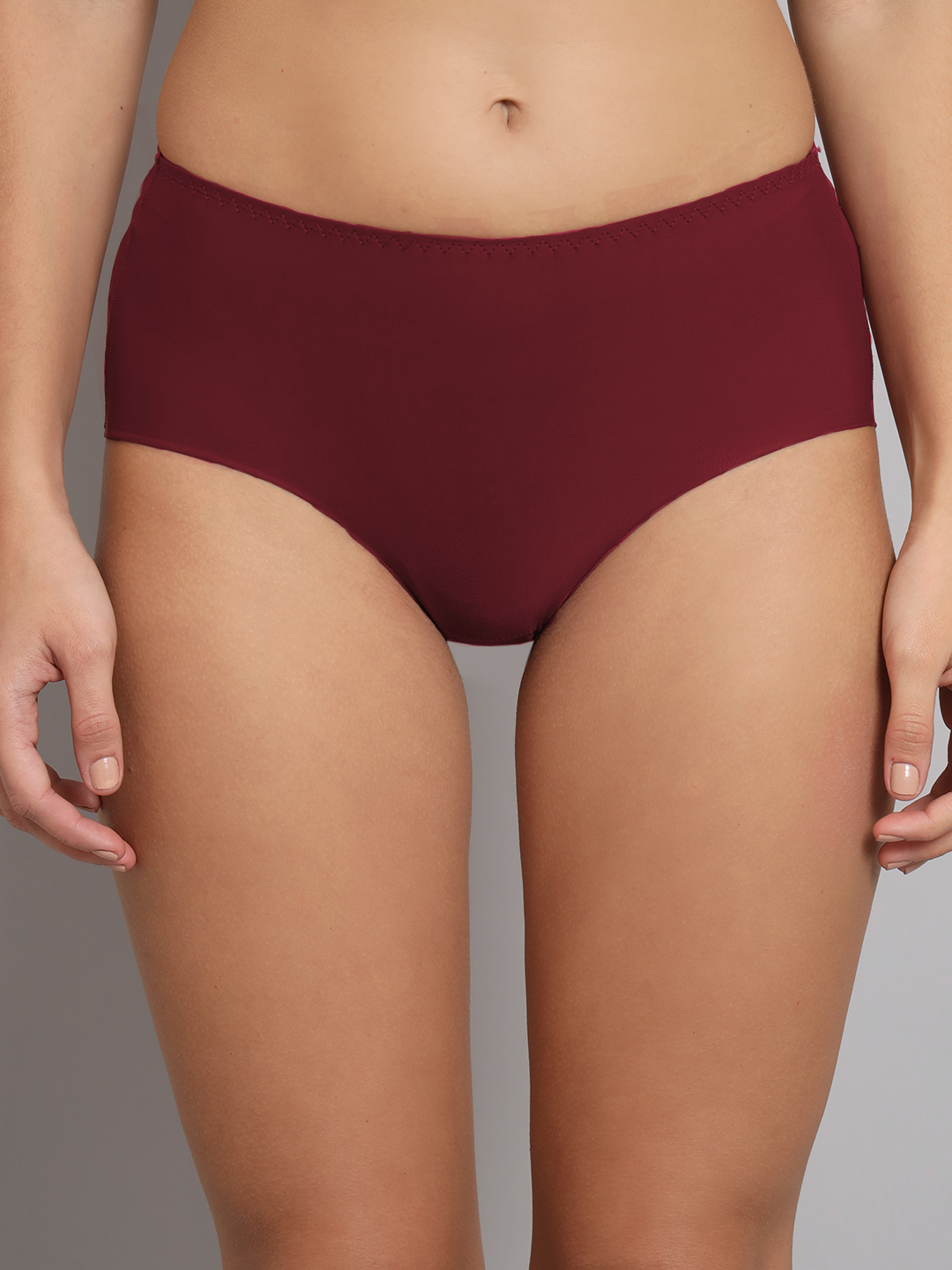 revoue invisible panty line seamless laser cut medium rise full coverage hipster panty