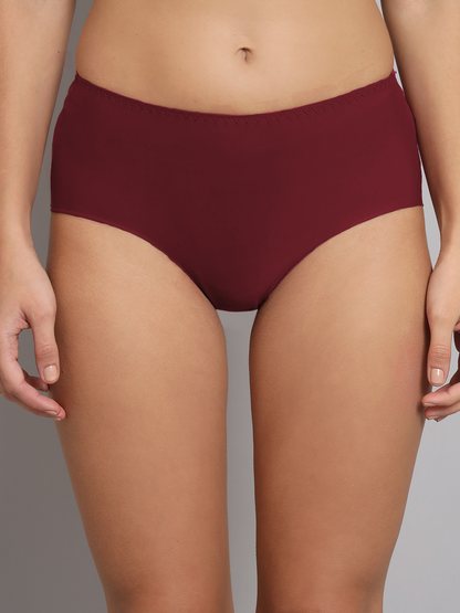 revoue invisible panty line seamless laser cut medium rise full coverage hipster panty