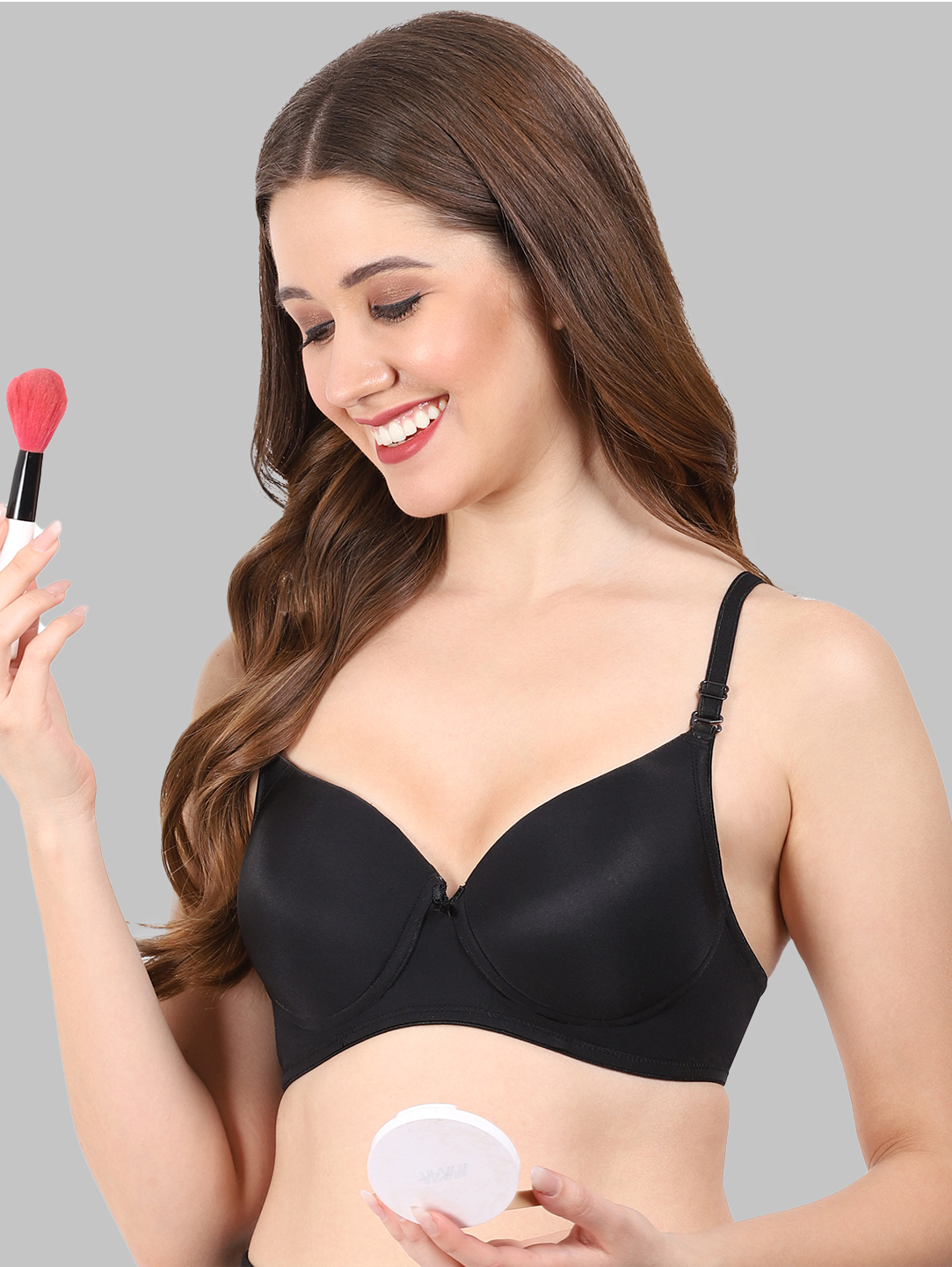 revoue premium padded wirefree full coverage t-shirt bra