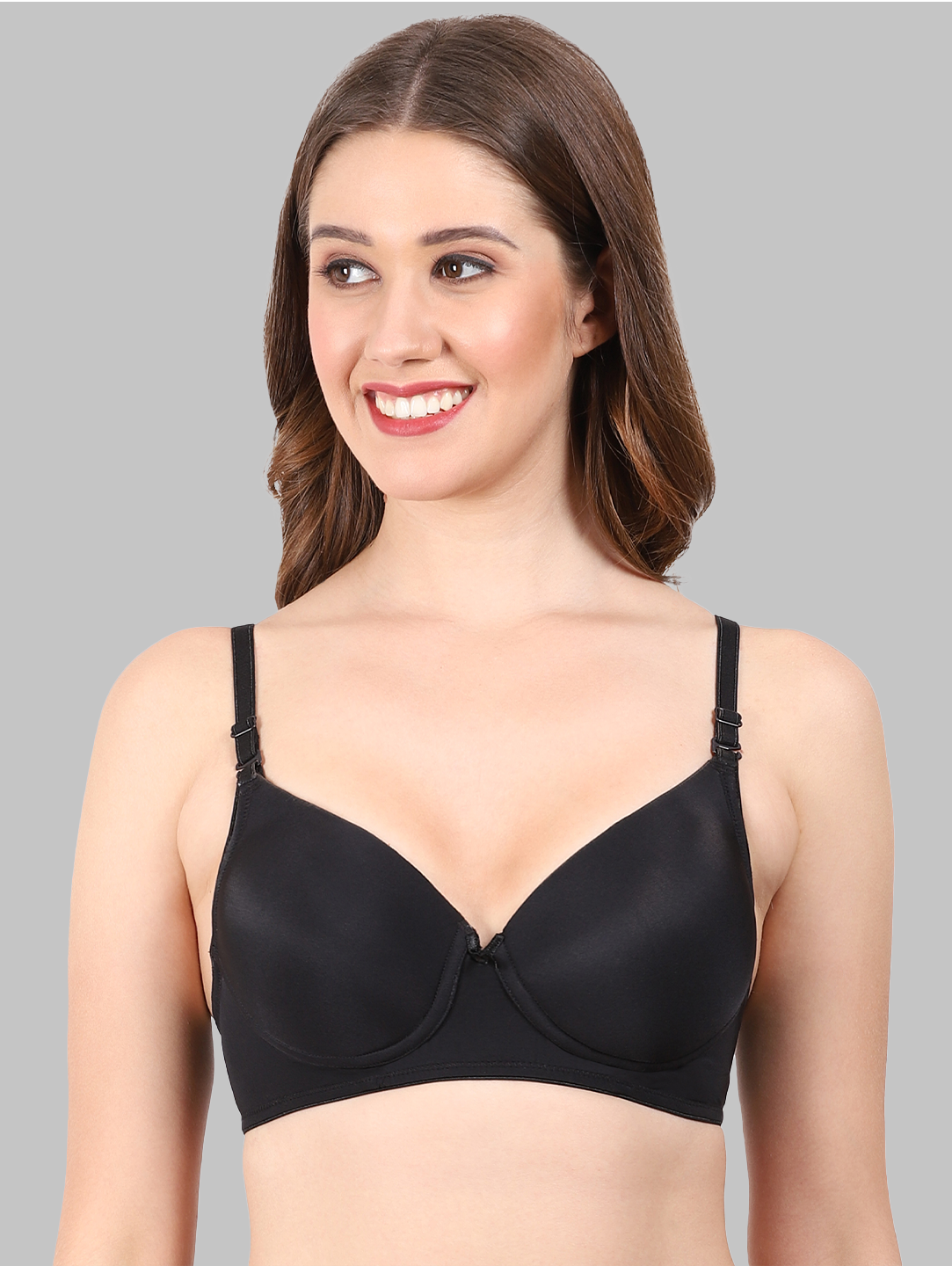 revoue premium padded wirefree full coverage t-shirt bra