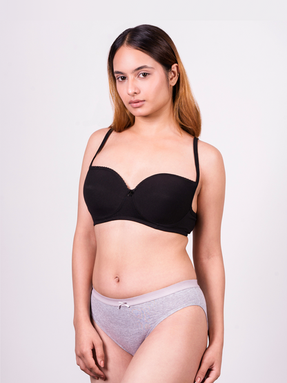 revoue modern low waist no marks cotton bikini panty