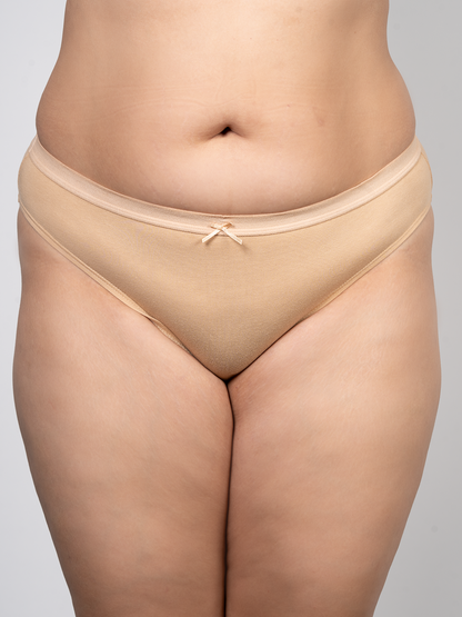 revoue modern low waist no marks cotton bikini panty