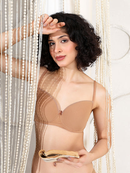 revoue balconette padded medium coverage wirefree bra
