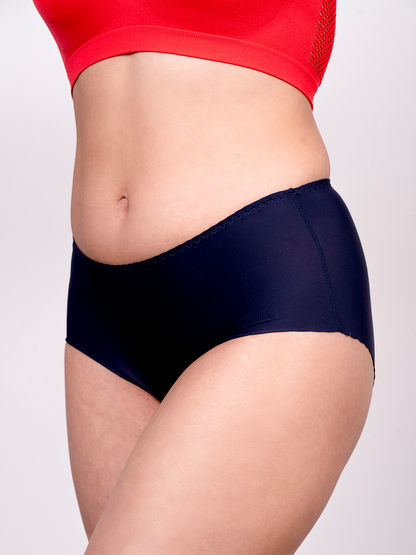 revoue invisible panty line seamless laser cut medium rise full coverage hipster panty