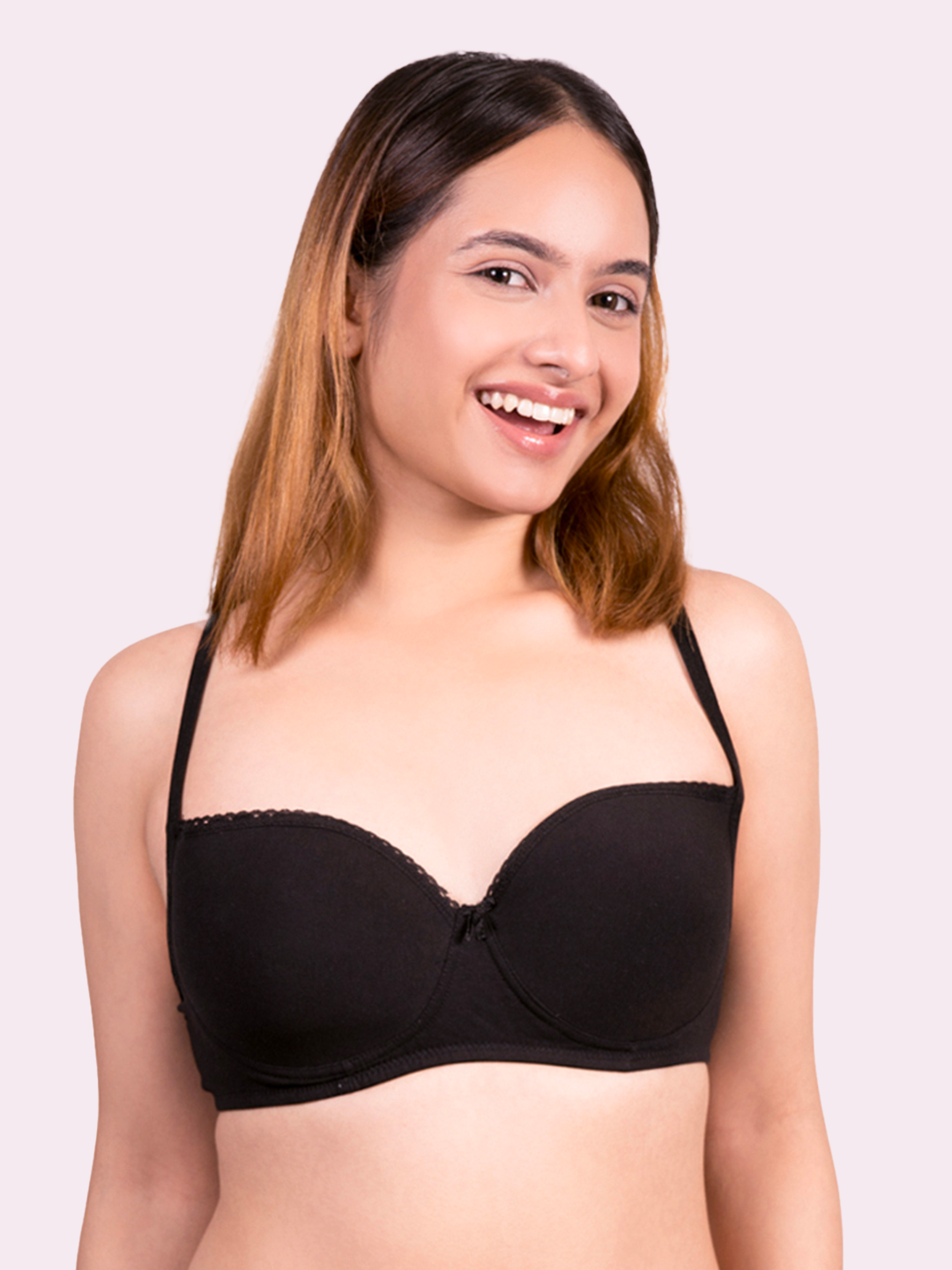 revoue balconette padded medium coverage wirefree bra