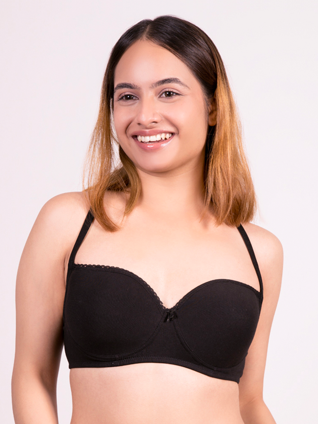 revoue balconette padded medium coverage wirefree bra