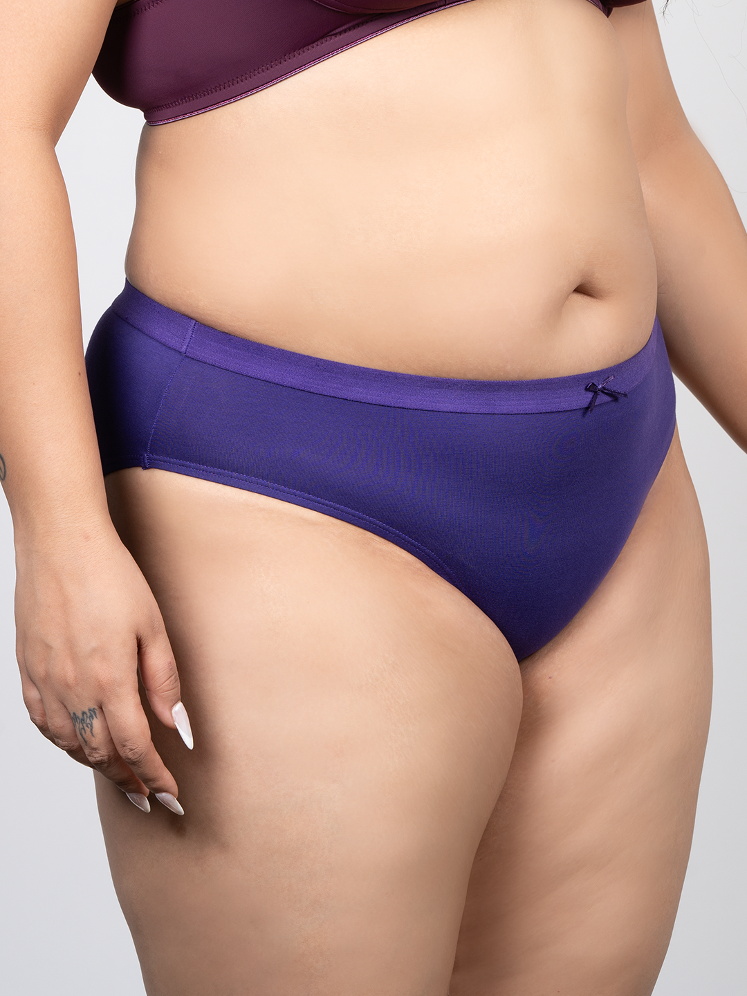 revoue modern low waist no marks cotton bikini panty