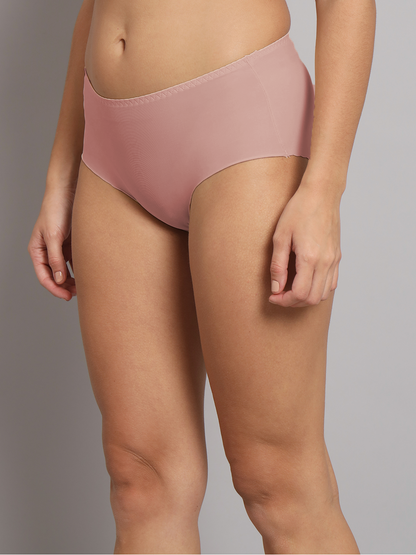revoue invisible panty line seamless laser cut medium rise full coverage hipster panty
