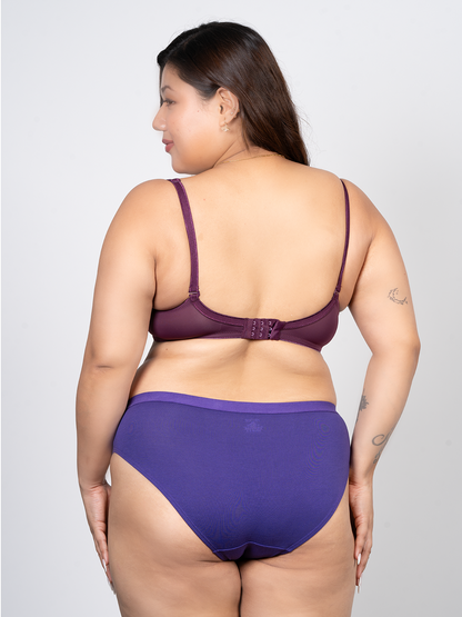 revoue modern low waist no marks cotton bikini panty