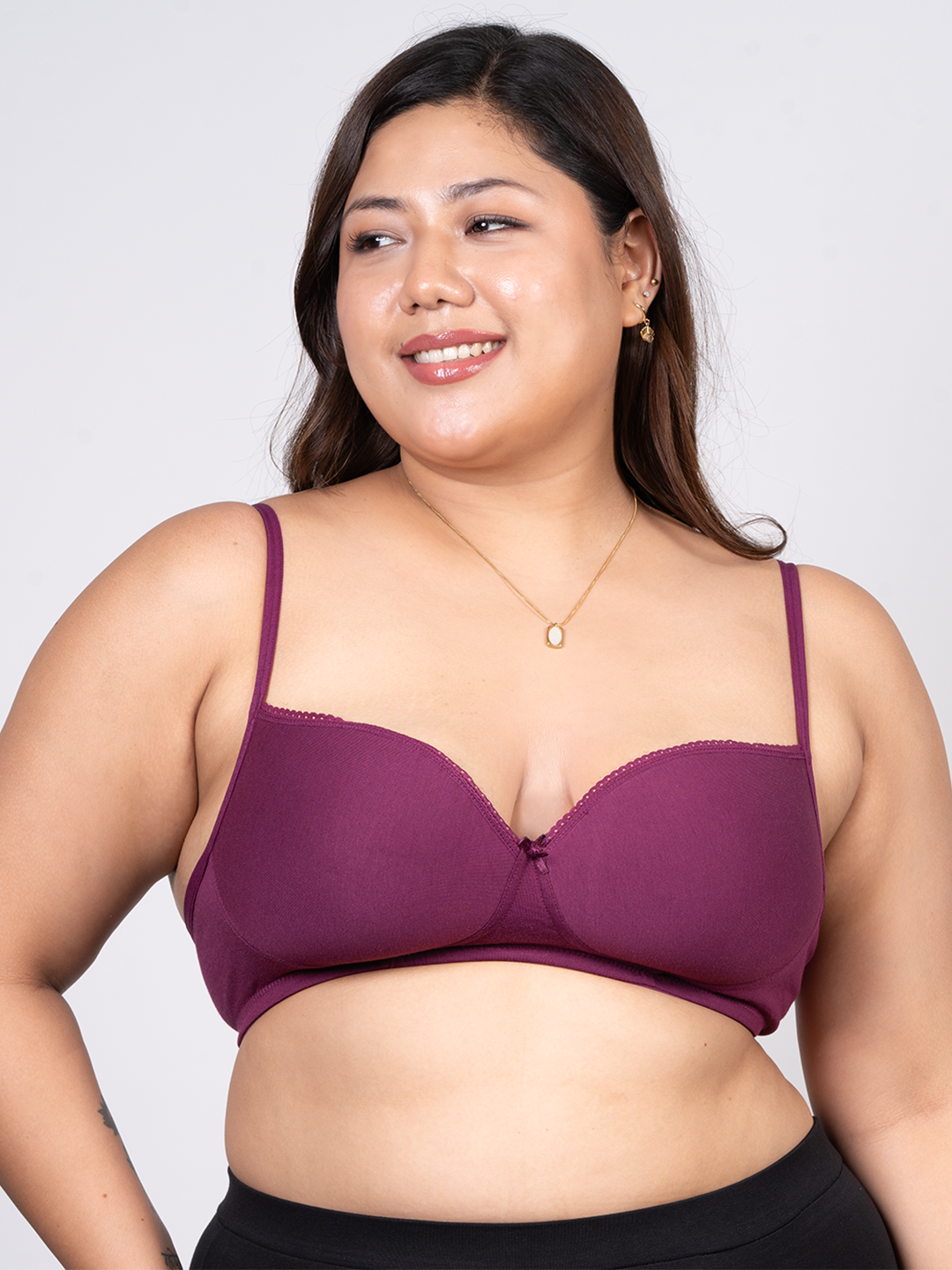 revoue balconette padded medium coverage wirefree bra