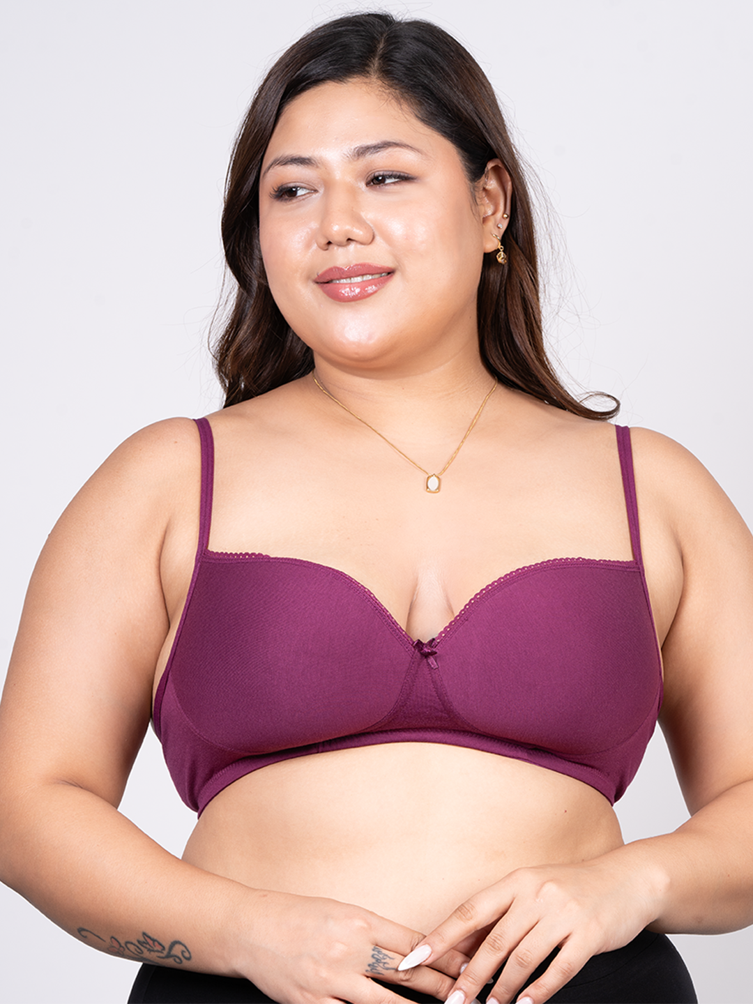 revoue balconette padded medium coverage wirefree bra