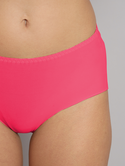 revoue invisible panty line seamless laser cut medium rise full coverage hipster panty