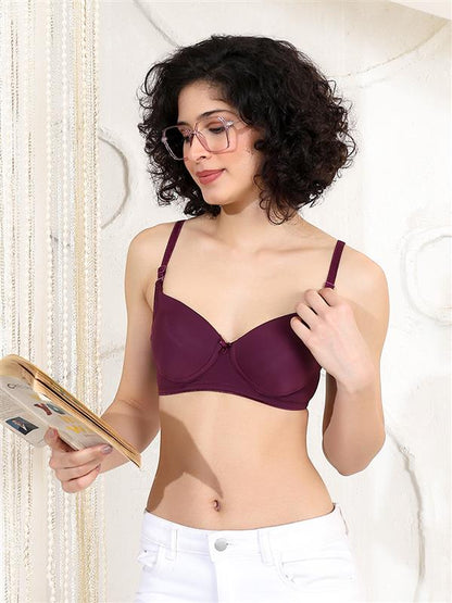 revoue air soft full coverage padded wirefree full coverage t-shirt bra