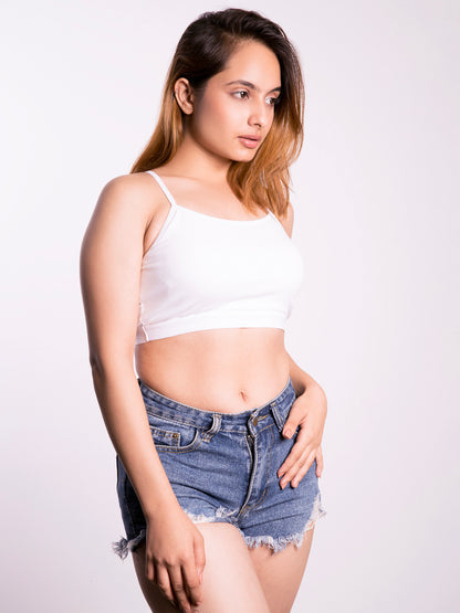 revoue trendy stretch wirefree cotton elastane full coverage teenage bra