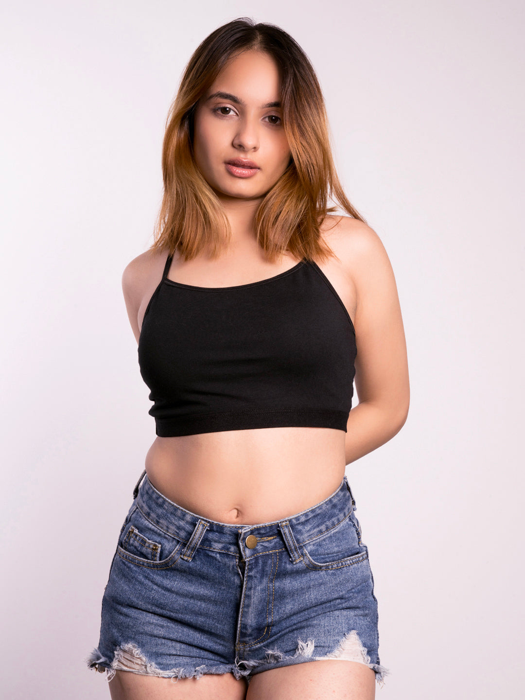 revoue trendy stretch wirefree cotton elastane full coverage teenage bra