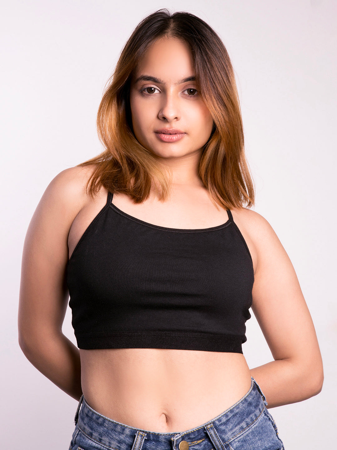 revoue trendy stretch wirefree cotton elastane full coverage teenage bra