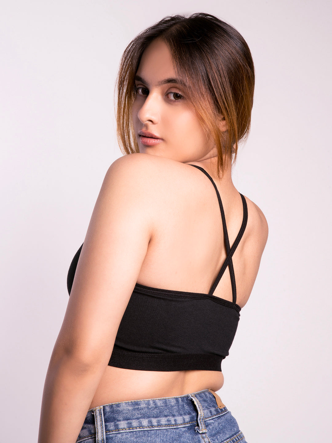 revoue trendy stretch wirefree cotton elastane full coverage teenage bra