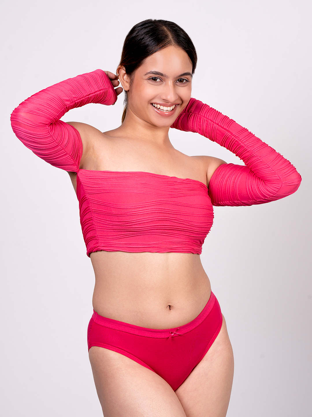 revoue modern low waist no marks cotton bikini panty