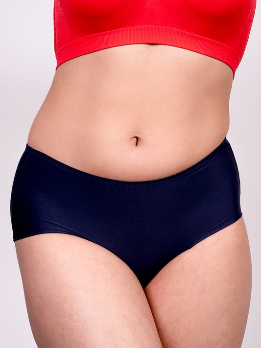 revoue invisible panty line seamless laser cut medium rise full coverage hipster panty