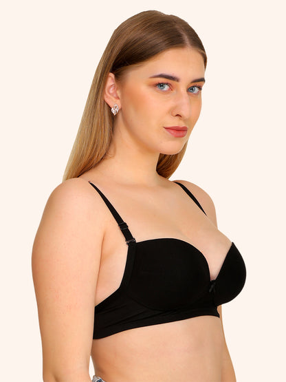 revoue comfy padded wirefree low coverage t-shirt bra